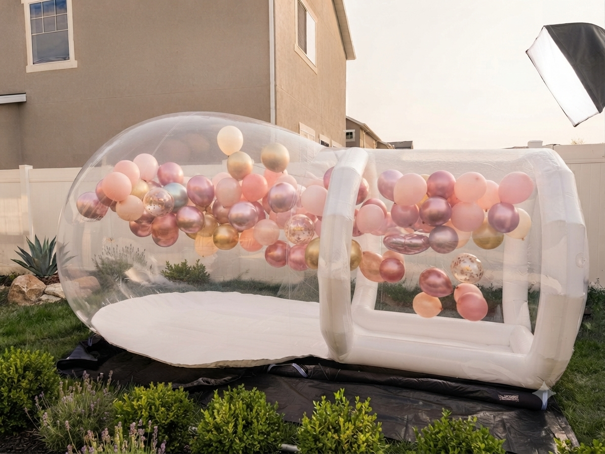 Crystal Bubble Dome — Bubble Dome & Gender Reveals by Pristine Events — view 5 of 5