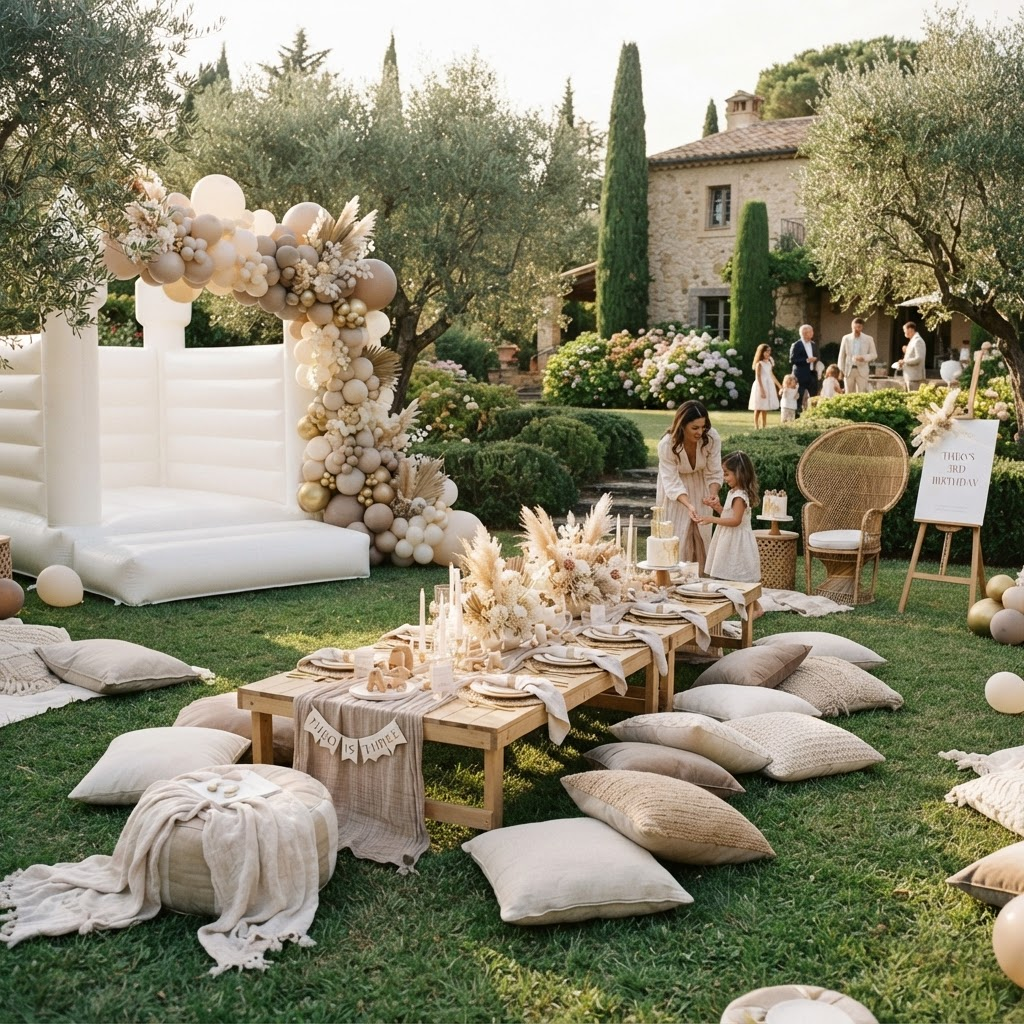 A curated bundled package of styled event pieces