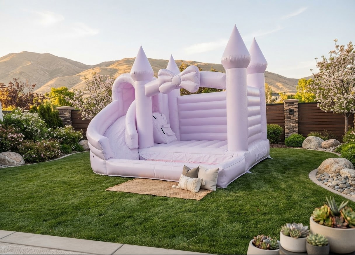 Light Purple Bouncer — Boutique Bounce Houses by Pristine Events — view 2 of 2