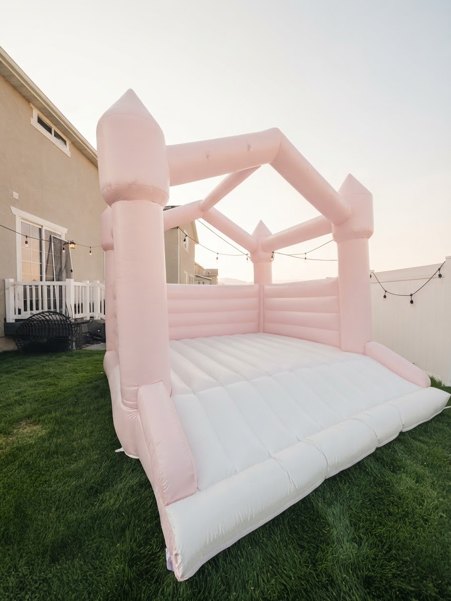 Mini Pink Castle Bouncer — Boutique Bounce Houses by Pristine Events — view 2 of 2