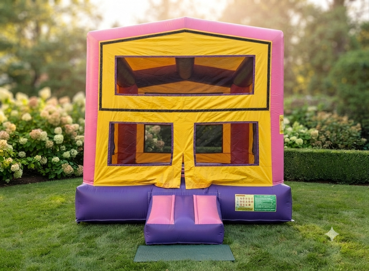 Pink & Purple Bouncy House — Boutique Bounce Houses by Pristine Events — view 2 of 2